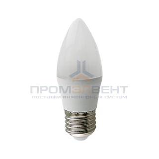 Ecola candle   LED Premium 10,0W 220V E27 4000K свеча (композит) 100x37