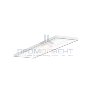 Светодиодный светильник "ВАРТОН" офисный встраеваемый/накладной 1195*295*50мм 54 ВТ 6500К с функцией аварийного освещения