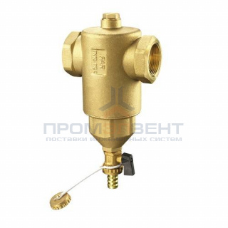 Грязеуловитель FAR 2200 - 1"1/2 (ВР/ВР, PN10, Tmax 110°C, со сливным краном)