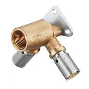 Водорозетка проходная Oventrop Cofit P - 20x2.5 x 1/2" (прессовая, для металлопластиковых труб)