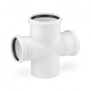 Крестовина одноплоскостная 87° REHAU RAUPIANO PLUS - 160 x 110 (для системы внутренней канализации)