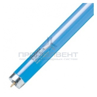 Люминесцентная лампа T8 Sylvania F 18W/BLUE G13, 590 mm, синяя