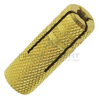 Латунный разрезной анкер М10 забивной DKC