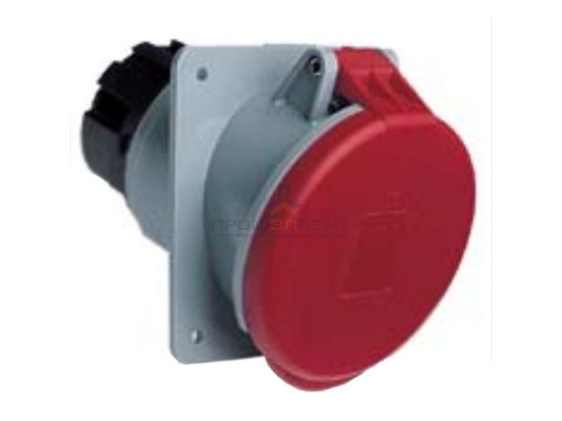 Розетка встраиваемая угловая ABB 463 RAU6 IP44 63A 3P+N+E