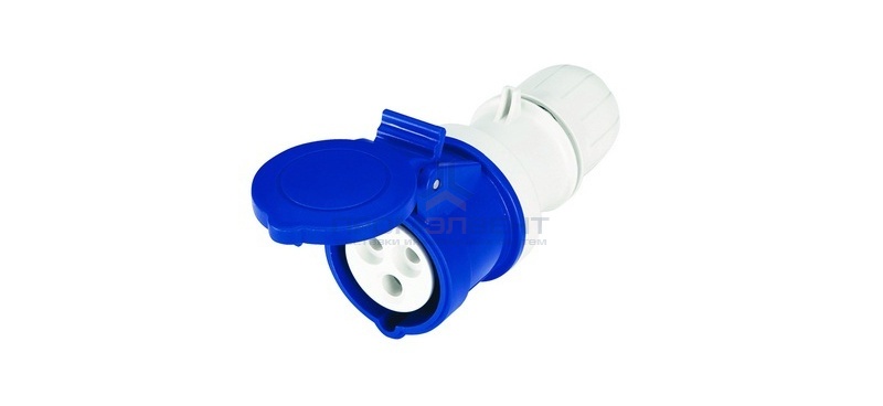 Розетка кабельная DKC Quadro IP44 32A 2P+E 230V