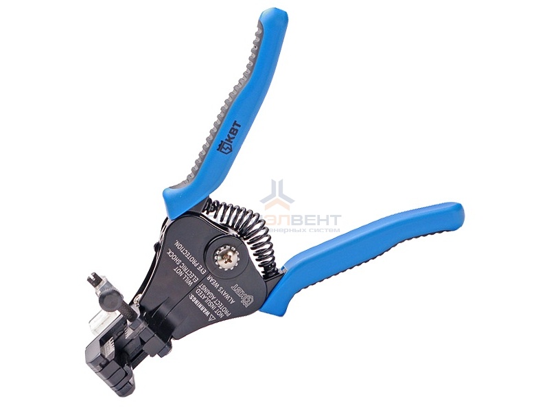 Инструмент для снятия изоляции с проводов 0,5-6,0мм2 стриппер WS-03A КВТ