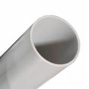 Труба ПВХ жёсткая гладкая DKC д.16мм, лёгкая, цвет серый [3м/шт, уп.90м]