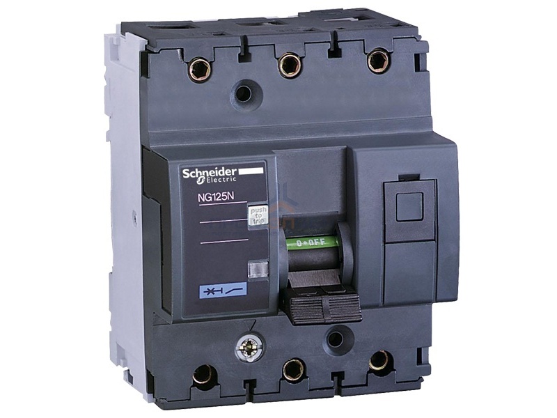 Силовой автоматический выключатель Schneider Electric NG125N 3П 100A C (автомат)