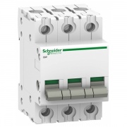 Выключател нагрузки iSW Acti 9 Schneider Electric 3П 63A (модульный рубильник)