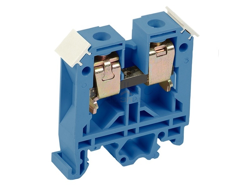 Клеммник IEK ЗНИ-6мм2  50А синий  (50шт. в упак.)