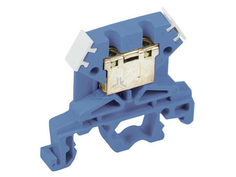 Клеммник IEK ЗНИ-4мм2  35А синий  (60шт. в упак.)