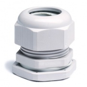 Зажим кабельный с контргайкой DKC IP68, PG13.5, диаметр кабеля 6-12мм