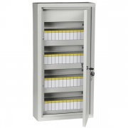 Щит металлический ЩРн-48з-1 36 УХЛ3 IP31 на 48 модулей навесной 620х310х120 серый ИЭК